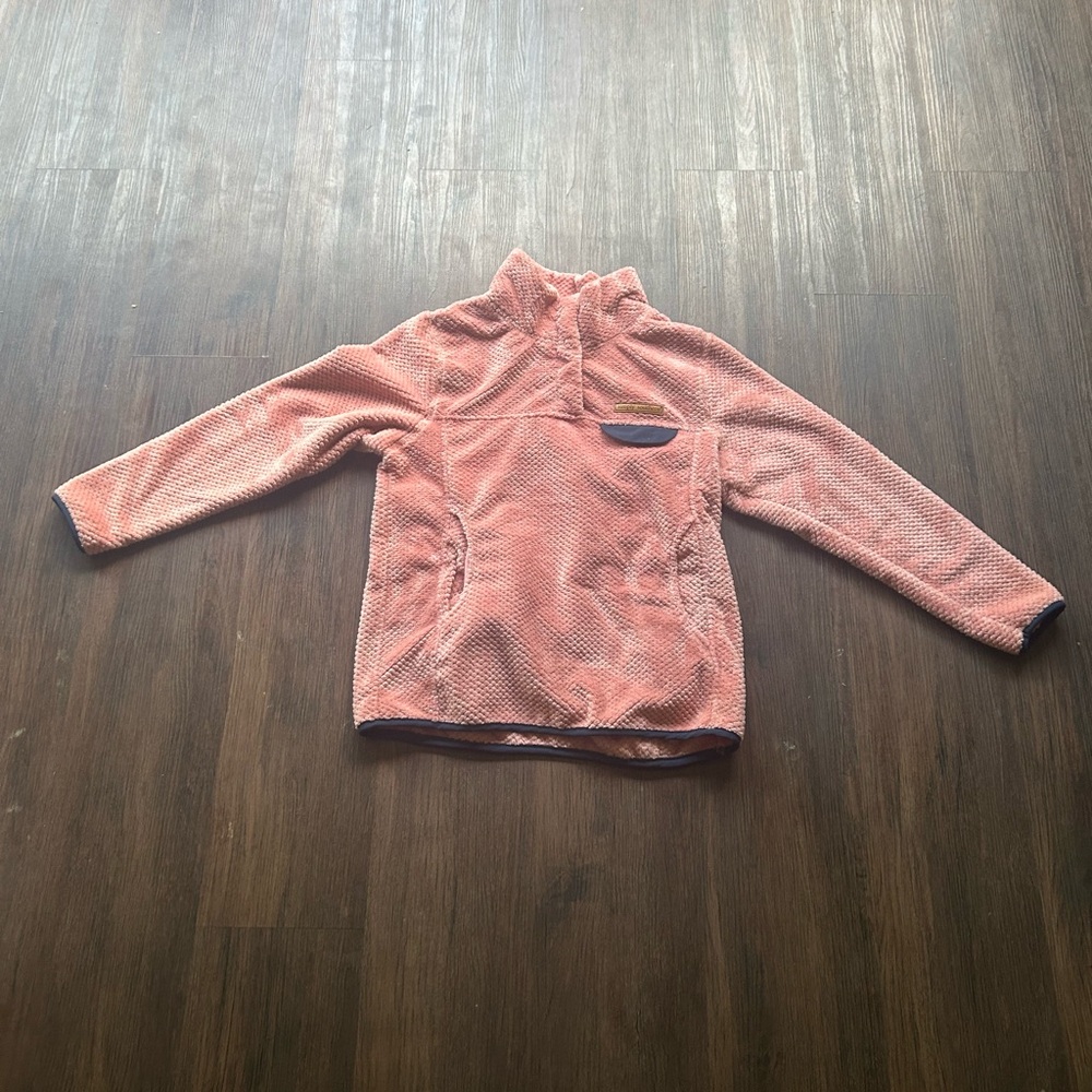Simply Southern Pink Velour Sweatshirt Casual Comfort